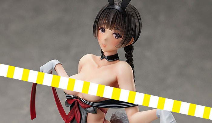 月ノ輪ガモ BINDing 卯月 桃子 ネイティブ フィギュアが限定で登場！セーラー服とバニーが融合したコスチュームで立体化！ 0325hobby-momoko-PT