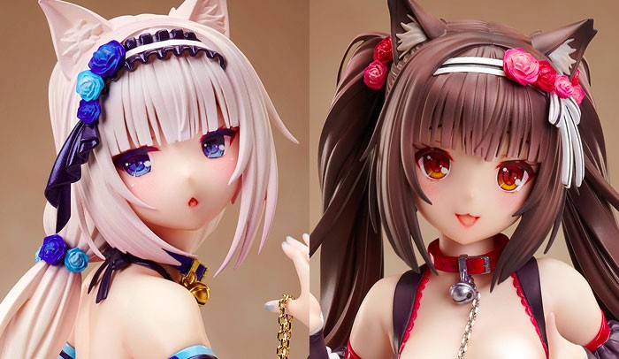 マジックバレット ネコぱら バニラ/ショコラ 2体セット ネイティブ フィギュアが限定で蔵出し販売の抽選受付を開始！ 0325hobby-nekopara-PT