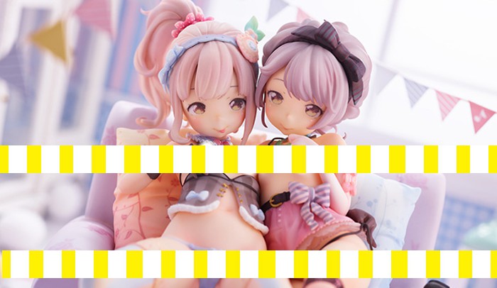 【入荷】へんりいだ先生イラスト「りぃな＆さぁや」 F.W.A.T フィギュアが登場！ 0430hobby-henrida-PT