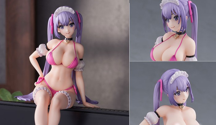 【入荷】魔太郎 デスクトップメイド「メルティちゃん」 Pink・Charm アダルトフィギュアがあみあみ限定で登場！ 1107hobby-mataro-PT