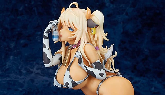 【入荷】コミックアンリアル 爆乳牛娘 牛尾メグ illustrated by 柾見ちえ レチェリー フィギュアが登場！ 1117hobby-comic-PT