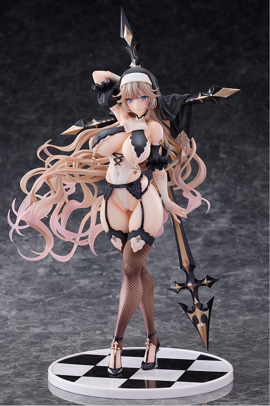 【新作予約】Pink・Cat 魔太郎 罪深き聖女・シスターアイシャ ネイティブ アダルトフィギュアが限定で予約開始！ 0707hobby-mataro-IM001