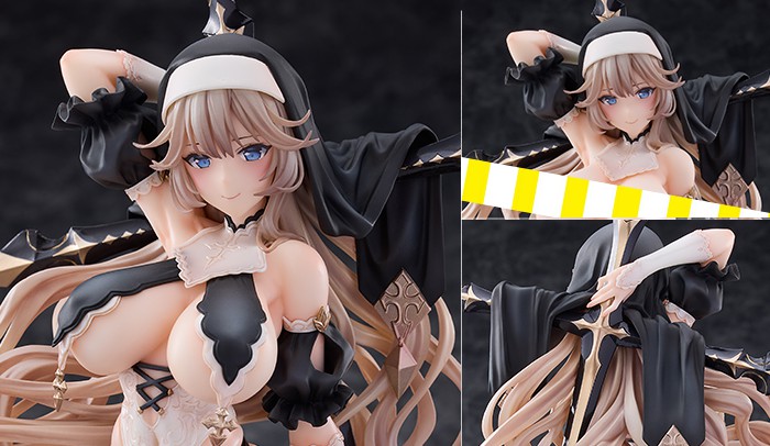 【新作予約】Pink・Cat 魔太郎 罪深き聖女・シスターアイシャ ネイティブ アダルトフィギュアが限定で予約開始！ 0707hobby-mataro-PT