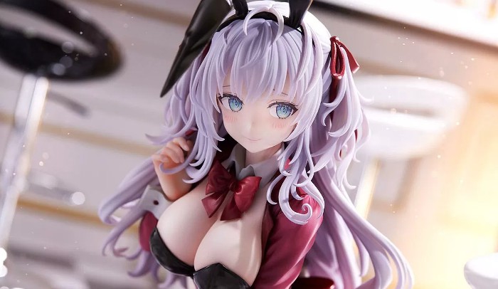 【入荷】バニーちゃん illustration by ももこ ノクターン(ノクタナス) 1/7スケールフィギュアが登場！ 0828hobby-noku-PT