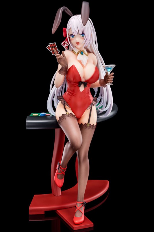 【新作予約】聖剣学院の魔剣使い リーセリア・レイ・クリスタリア 深紅のバニーフィギュアwithぺろりシステム 日本コロムビア アダルトフィギュアが予約開始！ 0125hobby-seiken-IM001