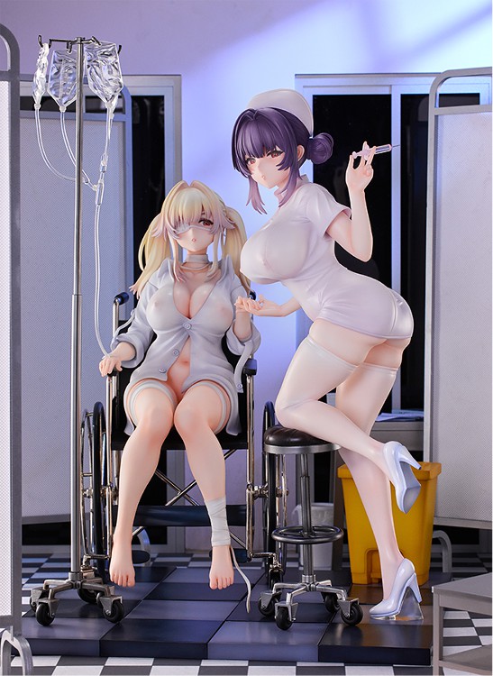 【新作予約】萌姫連合 HOTVENUS ゆり＆ステラ 病院ver. セット/単品 ネイティブ アダルトフィギュアが限定で予約開始！ 0308hobby-HV-IM001