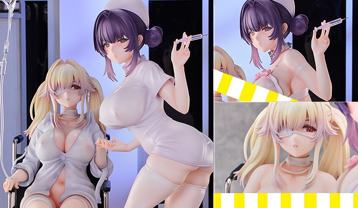 【新作予約】萌姫連合 HOTVENUS ゆり＆ステラ 病院ver. セット/単品 ネイティブ アダルトフィギュアが限定で予約開始！ 0308hobby-HV-PT