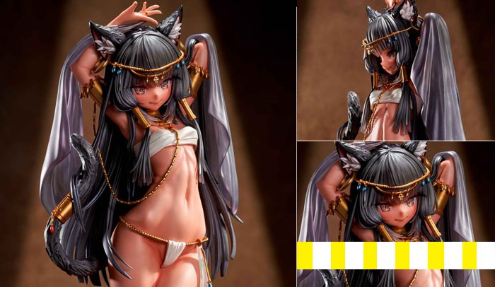 【新作予約】女神バステト illustration by 狐宮ニギ 1/4・1/6 PURE アダルトフィギュアが予約開始！ 0501hobby-pure-PT