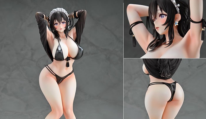0722hobby-JEW-PT 【新作予約】メイドビキニちゃん illustration by jewel レチェリー アダルトフィギュアが予約開始!