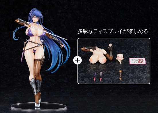 0730hobby-PUR-IM004 対魔忍RPGX 秋山凛子 水着Ver. DX版/通常版 PURE フィギュアが予約開始！