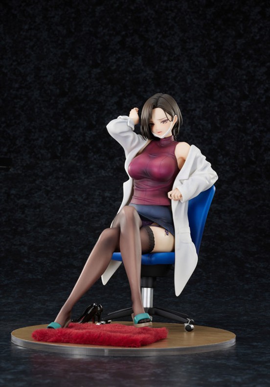 0919hobby-PUR-IM001 【新作予約】やさぐれ保健医 Illustrated by けそシロウ PURE アダルトフィギュアが予約開始！